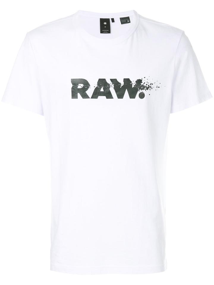 G-star Raw Print T-shirt - White