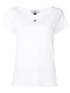 Vivienne Westwood Crest Scoop Neck T-shirt - White