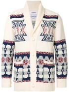 Coohem Spring Native Knitted Cardigan - White