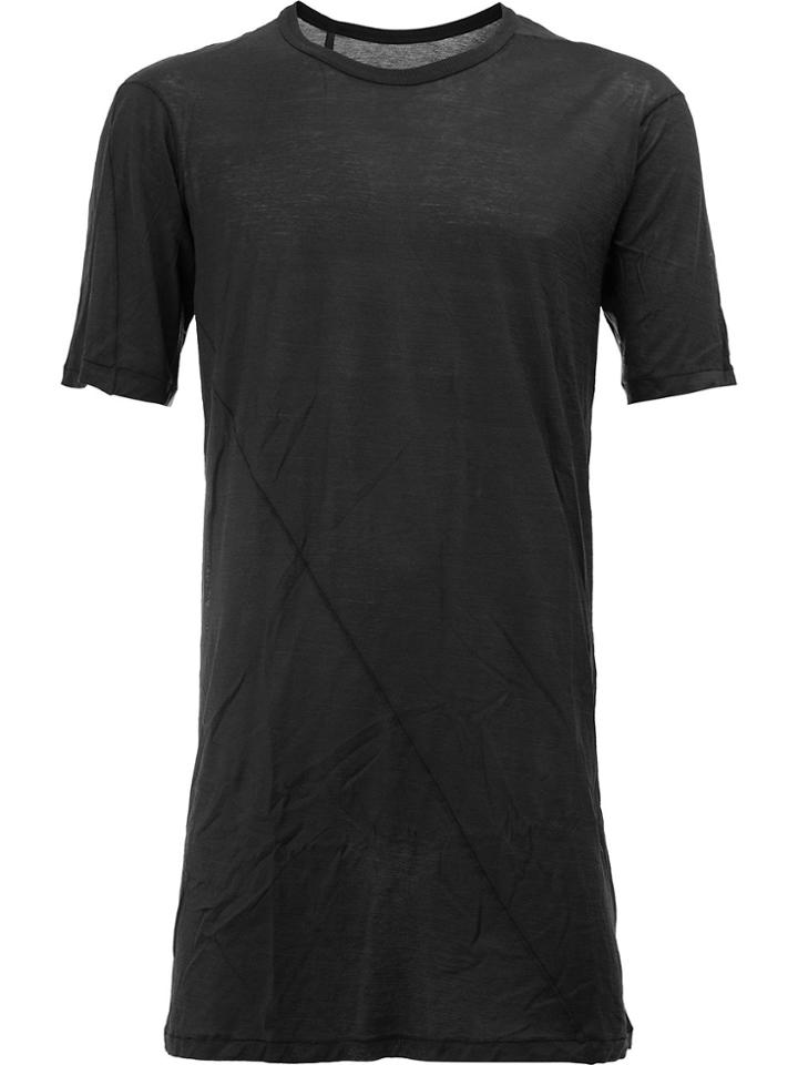 11 By Boris Bidjan Saberi Fine Longline T-shirt - Black
