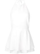 Alice+olivia Sicily Halterneck Playsuit - White
