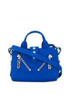 Kenzo Zip Detailled Tote - Blue
