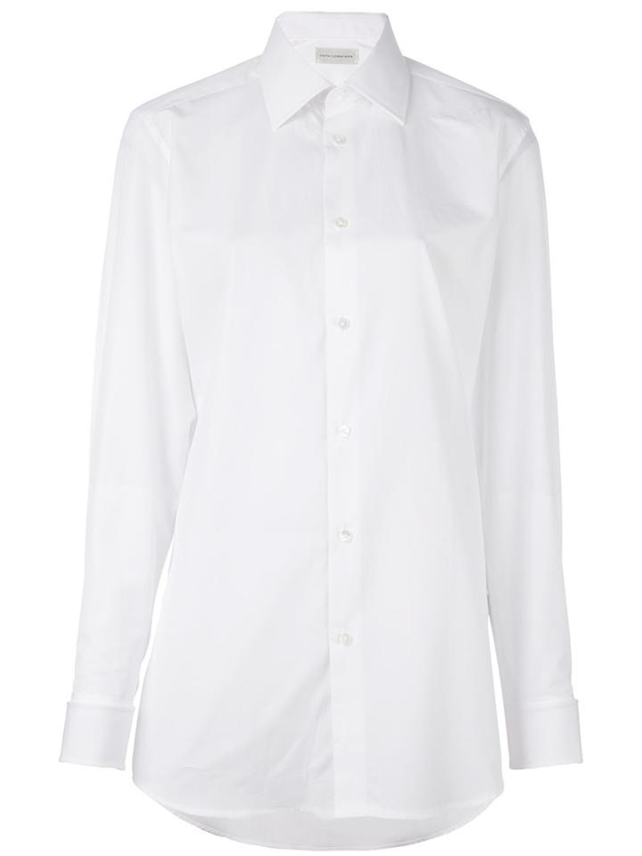 Faith Connexion Cufflinks Longsleeved Shirt, Women's, Size: 40, White, Cotton