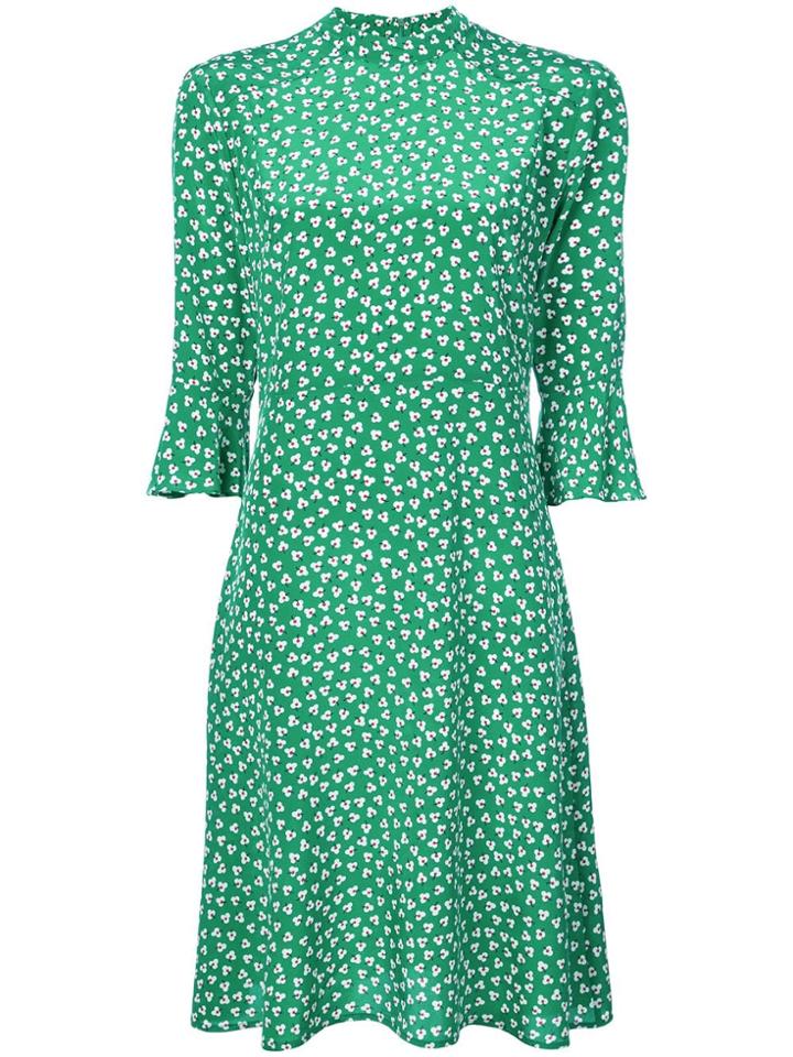 Harley Viera Newton Printed Day Dress - Green