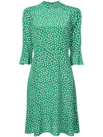 Harley Viera Newton Printed Day Dress - Green
