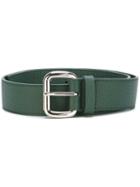 Orciani Classic Belt, Women's, Size: 75, Green, Leather