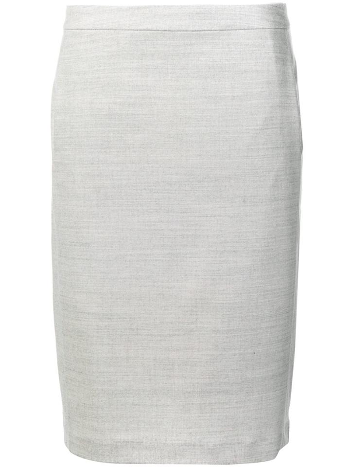 Fabiana Filippi Classic Pencil Skirt - Grey