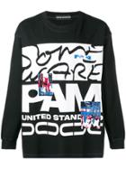 United Standard Loose-fit Printed Sweatshirt - Black