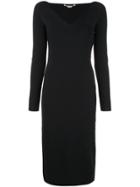 Stella Mccartney Compact Knit Dress - Black