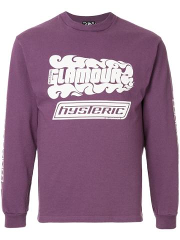 Hysteric Glamour Embroidered Sweatshirt - Pink