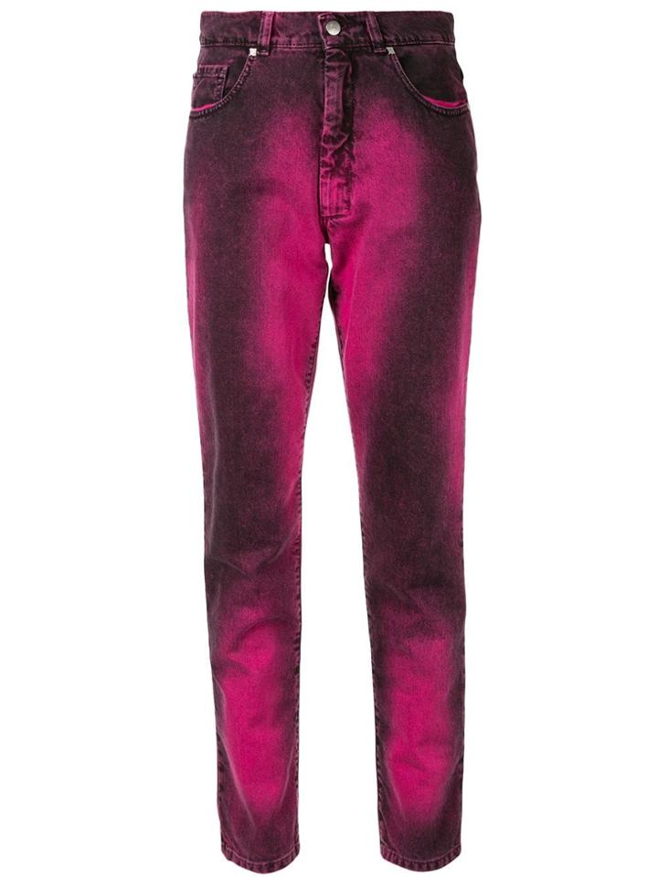 Misbhv Acid Wash Jeans - Pink