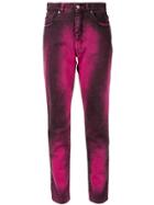 Misbhv Acid Wash Jeans - Pink