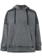 Ktz - Inside-out Hoodie - Unisex - Cotton - S, Grey, Cotton