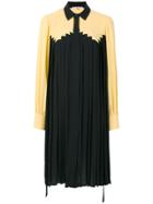Marco De Vincenzo Pleated Midi Dress - Black