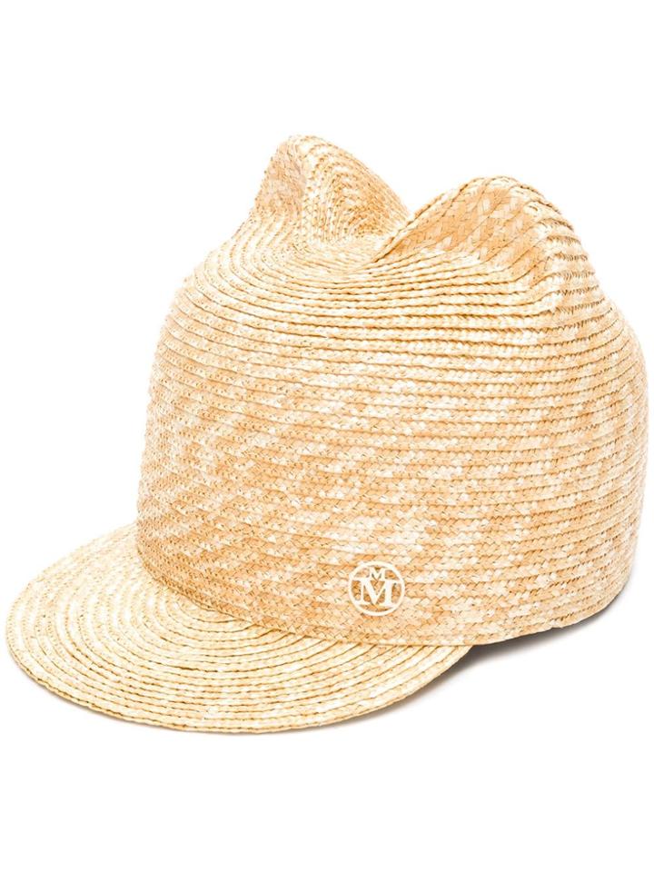 Maison Michel Jamie Hat - Nude & Neutrals