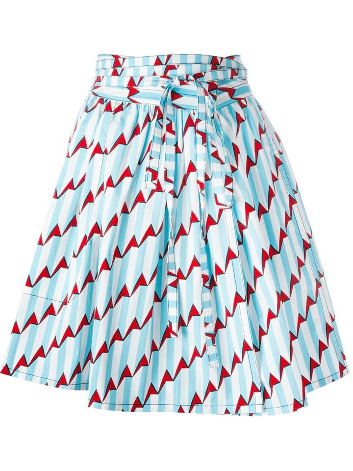 Marc Jacobs 'arrow Print' Wrap Skirt
