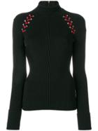 Alexander Mcqueen Bouclé Knit Turtleneck Jumper - Black