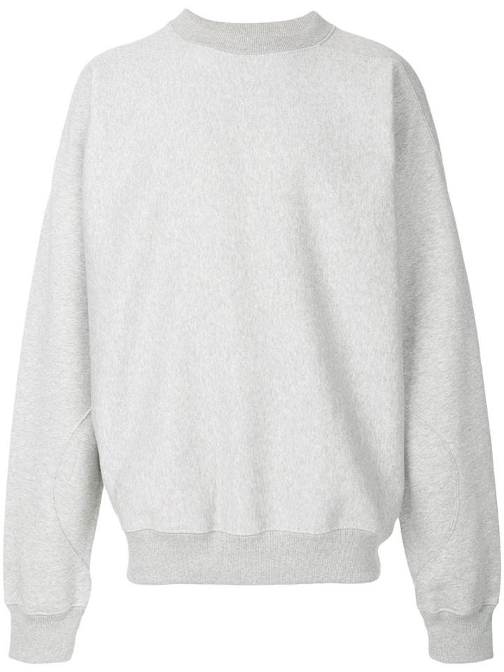 Calvin Klein Jeans Oversized Crew Pullover - Grey