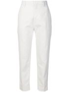 Sofie D'hoore Cropped Tailored Trousers - White
