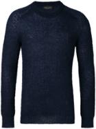 Roberto Collina Perfectly Fitted Sweater - Blue