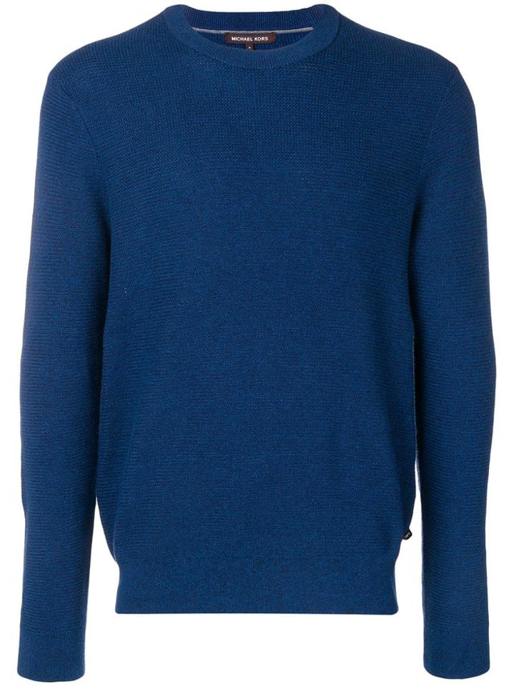 Michael Michael Kors Knitted Jumper - Blue