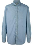 Massimo Alba Striped Button Down Shirt
