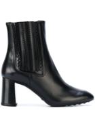Tod's Flared Heel Ankle Boots - Black