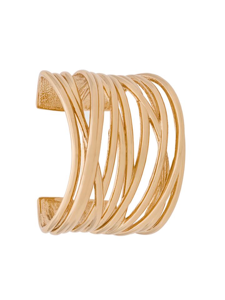 Federica Tosi Wire Cuff - Metallic