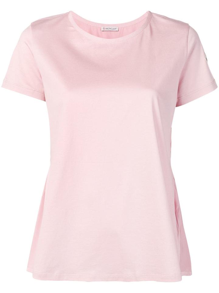Moncler Tiered Back T-shirt - Pink