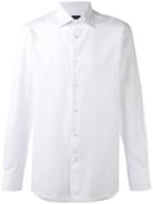 Ermenegildo Zegna Buttoned Shirt, Men's, Size: 40, White, Cotton