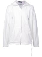 Mastermind World Rear Logo Print Zip Hoodie - White