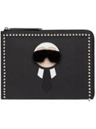 Fendi Karlito Coin Purse - Black