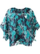 Fernanda Yamamoto Floral Wide Lace Blouse