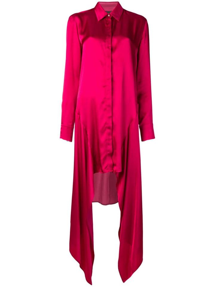 Just Cavalli Pink Shirt Dress