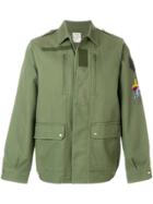 Zadig & Voltaire Embroided Military Kido Brodé Parka - Green