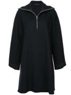 Yohji Yamamoto Pre-owned High Collar Dress - Blue
