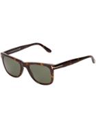 Tom Ford Eyewear - Rectangular Frame Sunglasses - Men - Acetate - One Size, Brown, Acetate