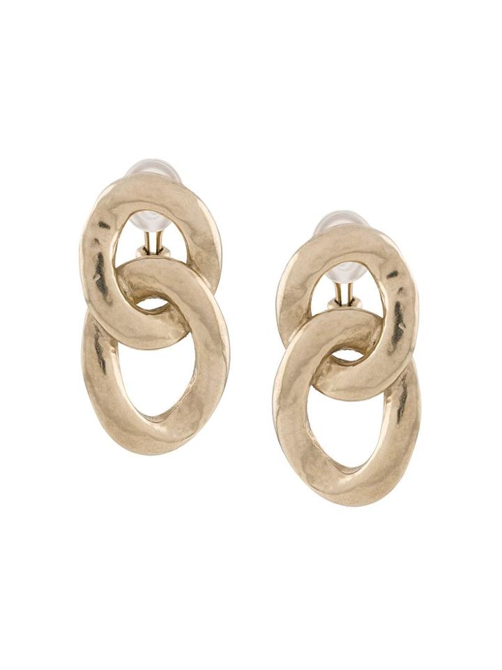 Goossens Lhassa Clip-on Earrings - Metallic