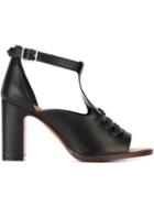 Stephane Kélian Patrice Sandals, Women's, Size: 37, Black, Calf Leather/leather