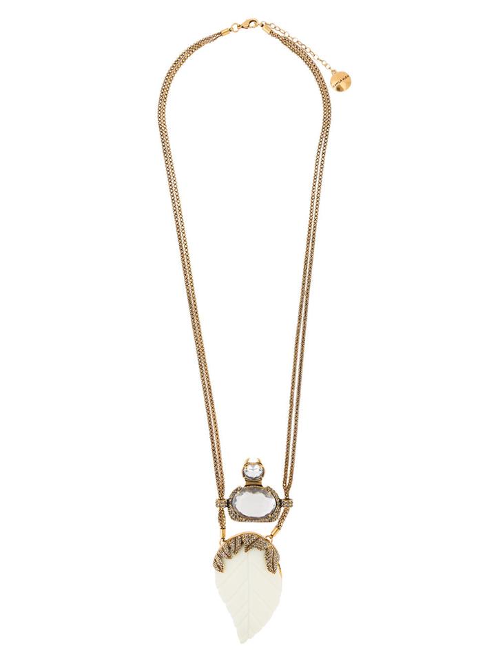 Camila Klein Strass Embellished Necklace - Metallic