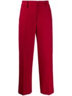 Khaite Catherine Suit Trousers - Red