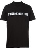 Oamc Pandemonium T-shirt, Men's, Size: Medium, Black, Cotton/polyamide/spandex/elastane