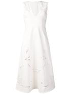 Stella Mccartney Cut-out Detail Dress - White