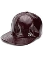 Maison Michel Hailey Trucker Cap - Red
