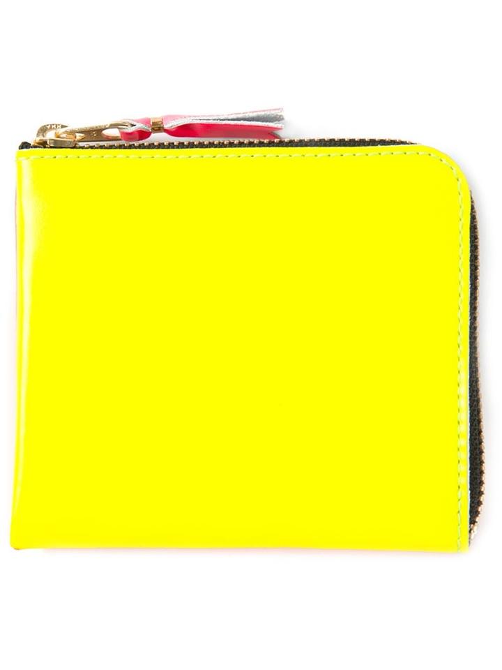Comme Des Garcons Wallet Two-tone Purse