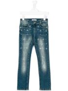 Liu Jo Kids - Embellished Jeans - Kids - Cotton/spandex/elastane - 10 Yrs, Blue