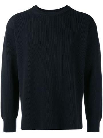 Batoner Ribbed Jumper - Blue