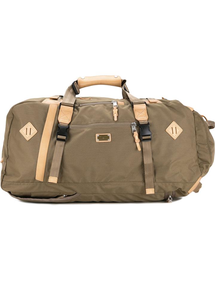 As2ov Ballistic Nylon 3way Boston Bag - Brown