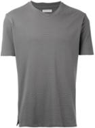 Estnation - Textured T-shirt - Men - Cotton - M, Grey, Cotton