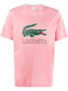 Lacoste Printed T-shirt - Pink